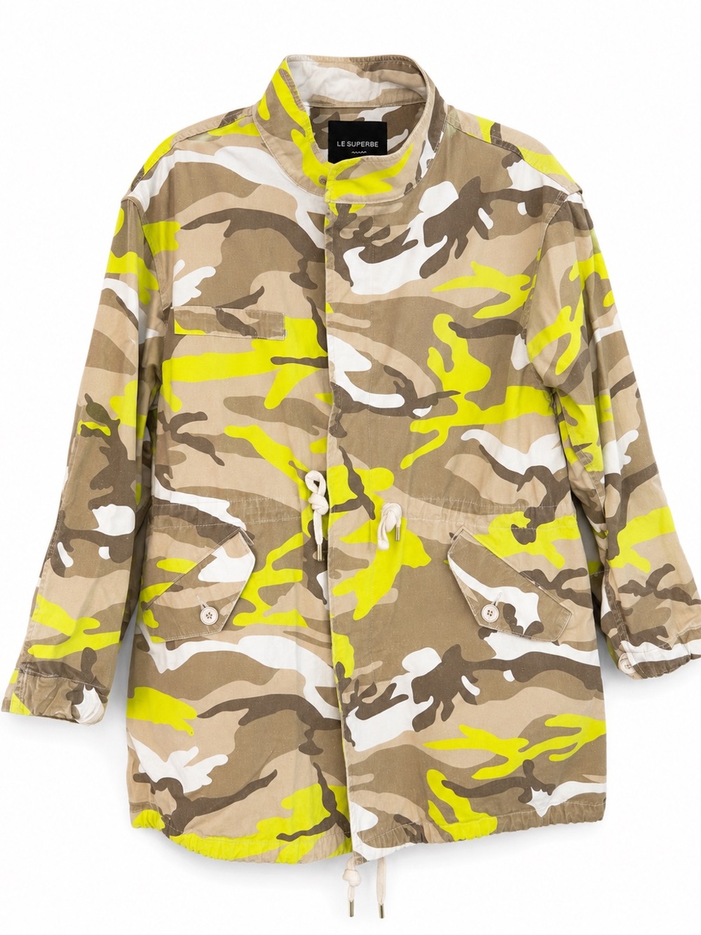 Le Superbe Neon Camo Utility Jacket – Size M/L